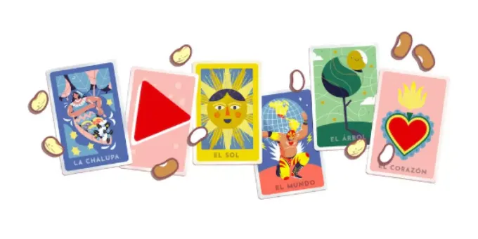 Mexikanisches Bingo - Heute ist Google Doodle das Online-Game «Lotería»