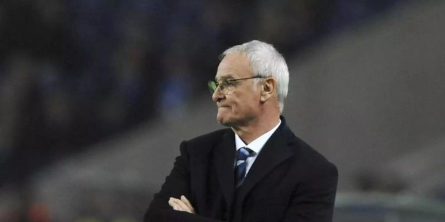 Trainiert künftig den italienischen Erstligisten Sampdoria Genua: Claudio Ranieri. Foto: Paulo Duarte/AP/dpa