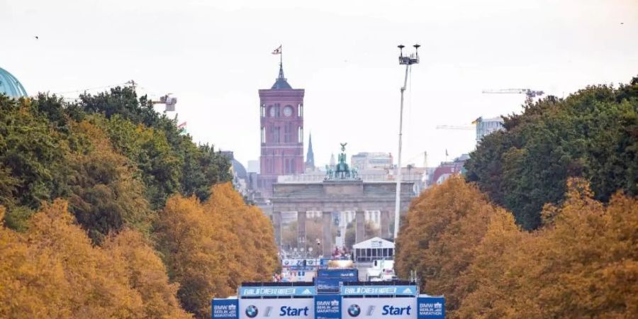 Der Berlin-Marathon wird im diesem Jahr nicht stattfinden. Foto: Soeren Stache/dpa-Zentralbild/dpa