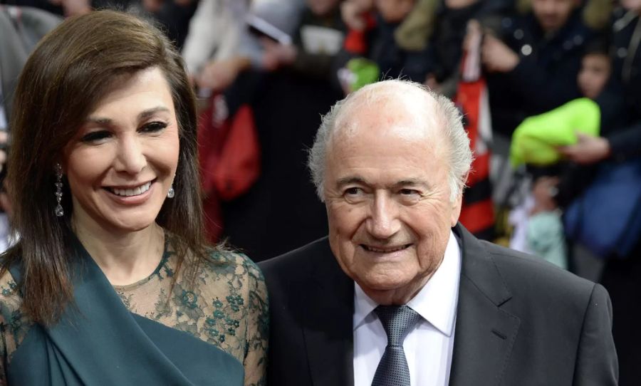 Sepp Blatter Linda Barras