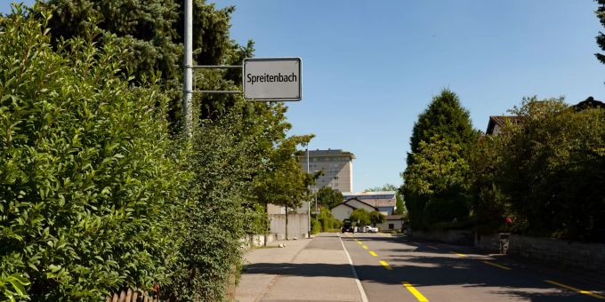 Ortsschild Spreitenbach - Spreitenbach Ortsschild Spreitenbach - Spreitenbach