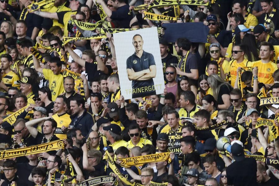 Für die Fans ist Adi Hütter bis heute ein «Trainergott».
