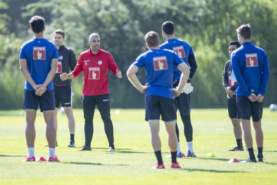 Die Mannschaft von Fabio Celestini ist kürzlich wieder ins Mannschaftstraining eingestiegen.