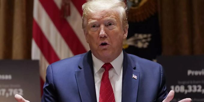 Die Einreise von Europäern in die USA bleibt laut Präsident Donald Trump untersagt. (Archivbild) Die Einreise von Europäern in die USA bleibt laut Präsident Donald Trump untersagt. (Archivbild)