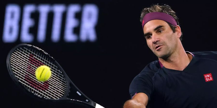 Roger Federer spielt erst 2021 wieder Tennis.