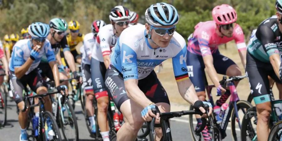 Bleibt im Trikot vom Team Israel Start-Up Nation: André Greipel. Foto: Yuzuru Sunada/BELGA/dpa