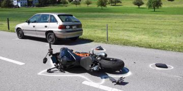 Gossau Auffahrkollision Motorrad Mobiltelefon
