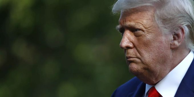 US-Präsident Donald Trump. Trump Housing