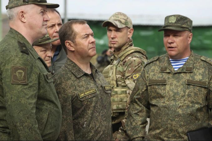 Russische Militärs