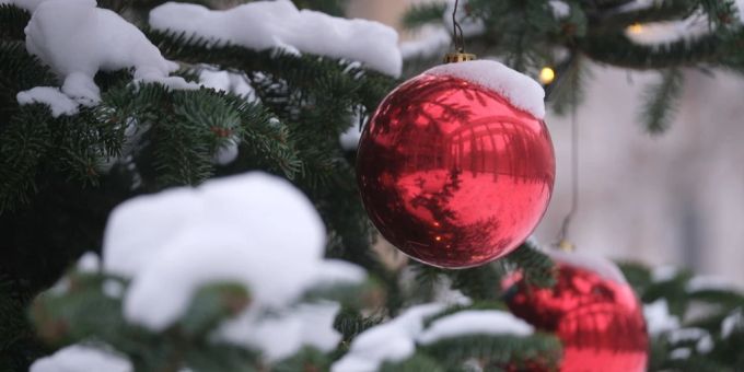 Die Wetterkarten zeigen: Weisse Weihnachten sind dieses Jahr möglich. weisse weihnachten