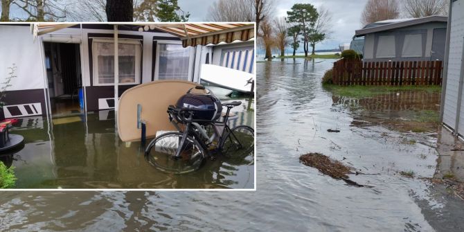 hochwasser estavayer-le-lac