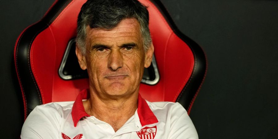 Sevilla-Coach Jose Luis Mendilibar wurde freigestellt.