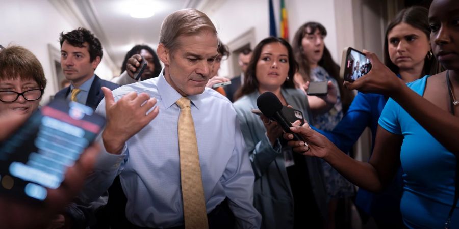 Der republikanische Hardliner Jim Jordan kandidiert für den Vorsitz im US-Repräsentantenhaus.