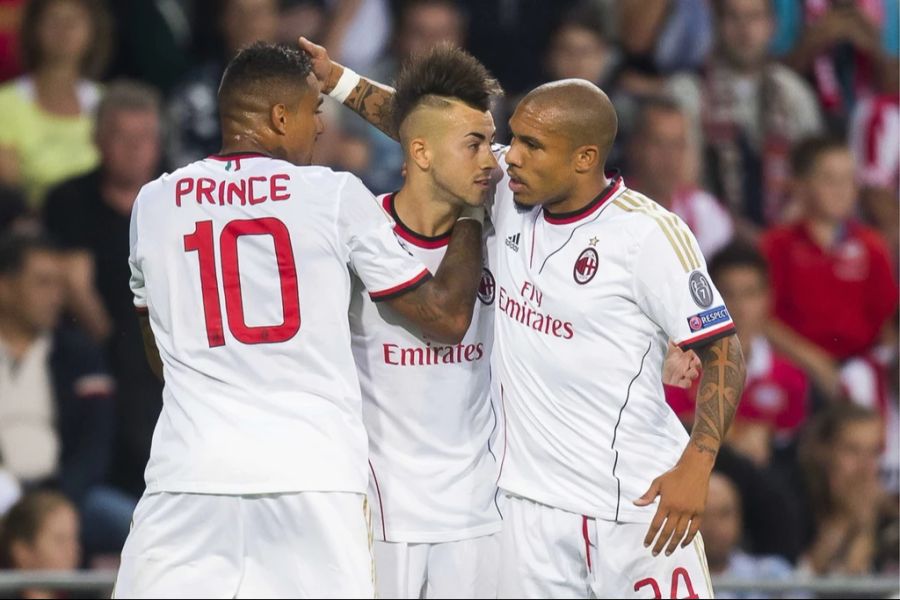 Für Milan absolviert Boateng 114 Pflichtspiele.