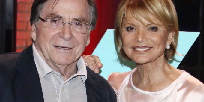 Elmar Wepper und Uschi Glas im Rahmen einer TV-Aufzeichnung im Jahr 2016. elmar wepper