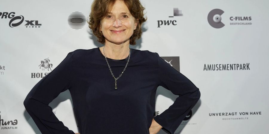 Die Schauspielerin Victoria Trauttmansdorff kommt zur Warmup-Party der Filmförderung Hamburg/Schleswig-Holstein.