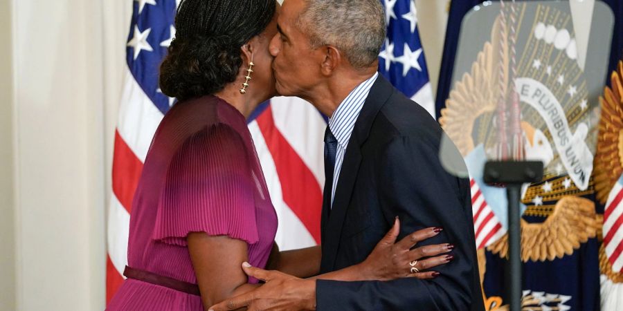 Michelle und Barack Obama sind seit 30 Jahren miteinander verheiratet.