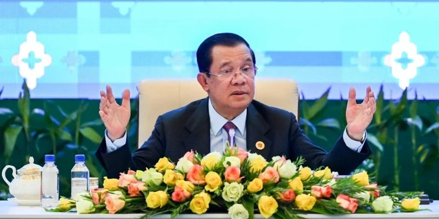 Der kambodschanische Regierungschef Hun Sen sitzt in diesem Jahr den Asean-Staaten vor