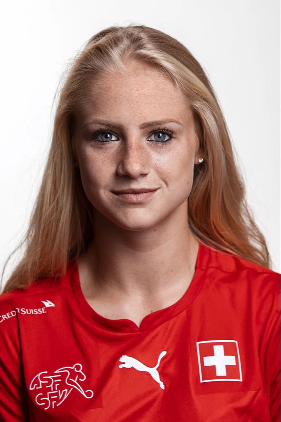 Alisha Lehmann im September 2016 im Dress der U19-Nati.