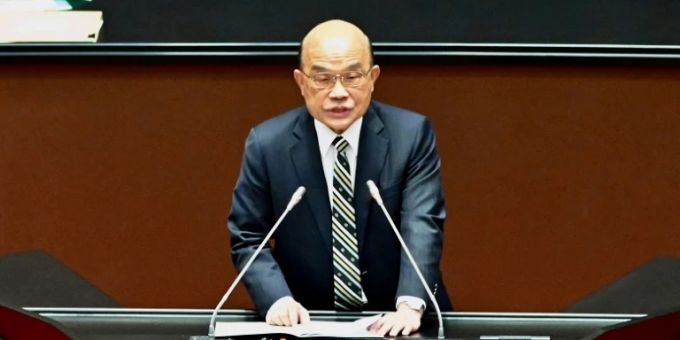 Taiwans Regierungschef Su Tseng-chang Taiwans Regierungschef Su Tseng-chang