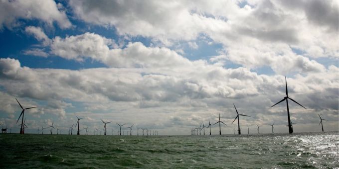 Vattenfall soll in Finnland einen ersten grossen Offshore-Windpark erstellen. (Symbolbild) Vattenfall Windpark