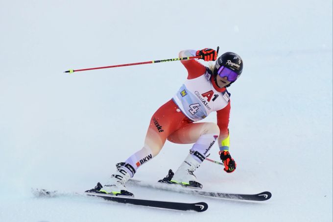 Lara Gut-Behrami im Riesenslalom am Semmering (Ö). Lara Gut-Behrami Riesenslalom Semmering