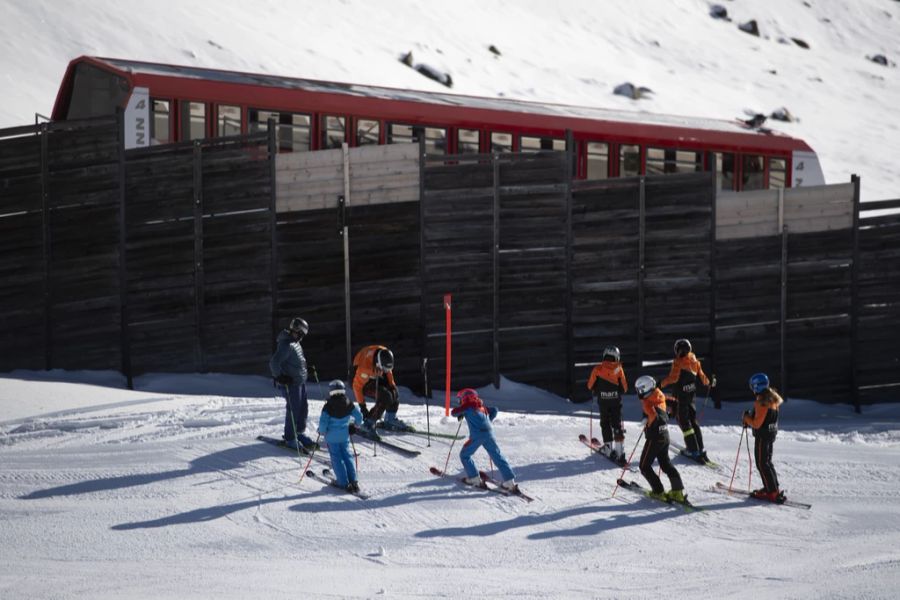 Die Talstation in Davos liegt auf 1600 Metern über Meer.