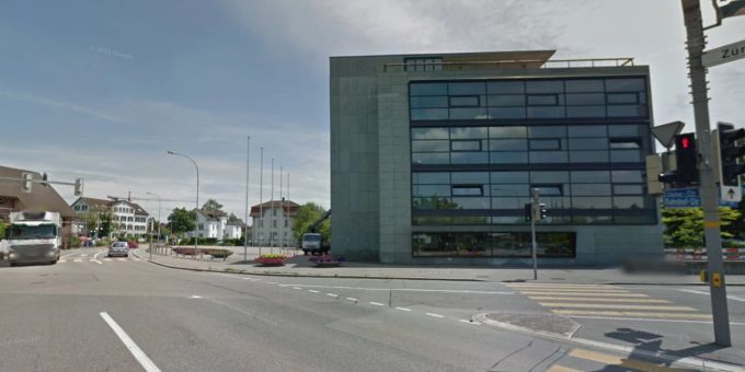 Das Gebäude der Stadtverwaltung in Dübendorf ZH. Stadtverwaltung Dübendorf