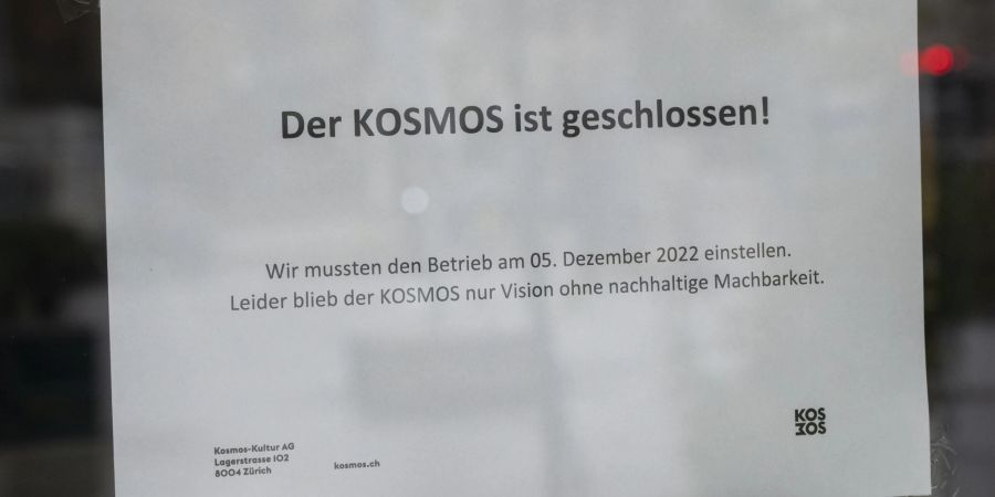 kosmos konkurs