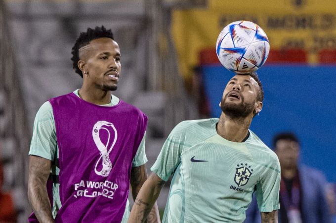 Neymar ist an der WM 2022 wieder im Training und einsatzbereit. Neymar WM 2022