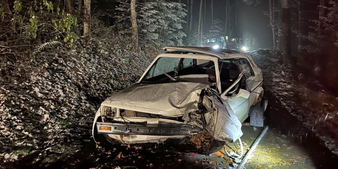 Degersheim SG: Zwei Todesopfer bei Selbstunfall. Degersheim SG Unfall