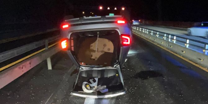 Selbstunfall auf A2