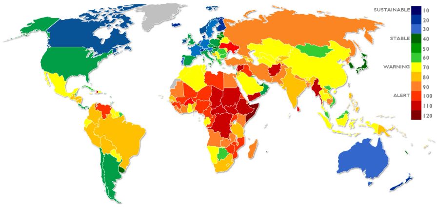 Fragile State Index 2023