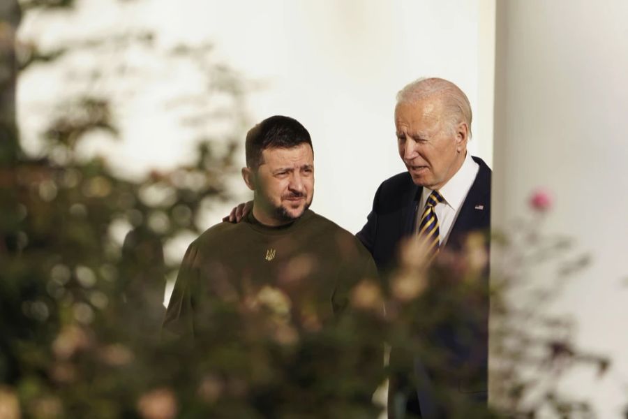 Wolodymyr Selenskyj Joe Biden