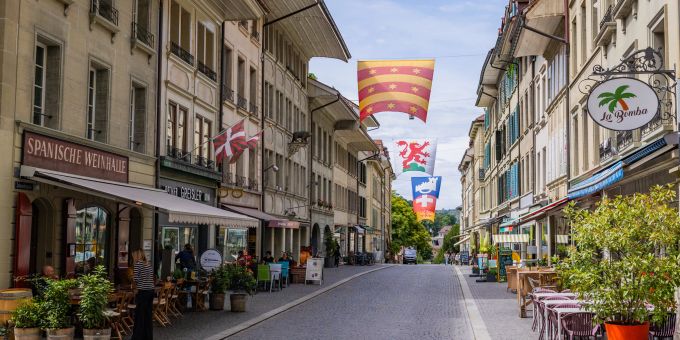 Die Burgdorfer Altstadt. - Kanton Bern Die Burgdorfer Altstadt. - Kanton Bern