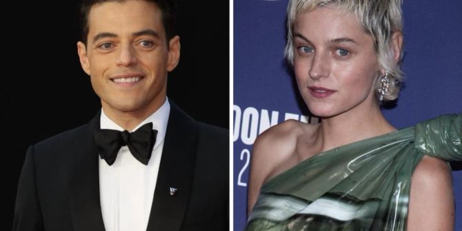 Rami Malek Emma Corrin