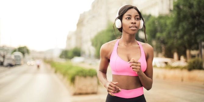 Sport, Joggen, Frau, Laufen