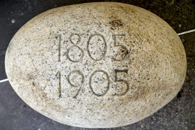 Der 83,5 kg schwere Unspunnenstein.