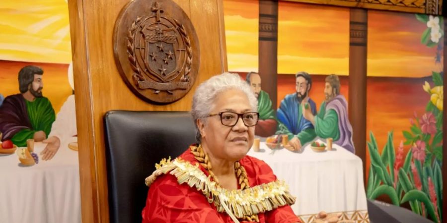 Samoas Regierungschefin Fiame Naomi Mata'afa