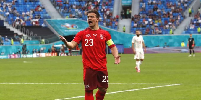 Xherdan Shaqiri im Dress der Schweizer Nati an der Euro 2020. Xherdan Shaqiri
