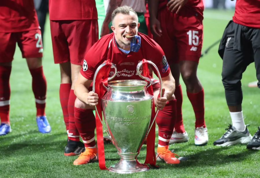 Xherdan Shaqiri gewinnt 2019 mit dem FC Liverpool die Champions League.