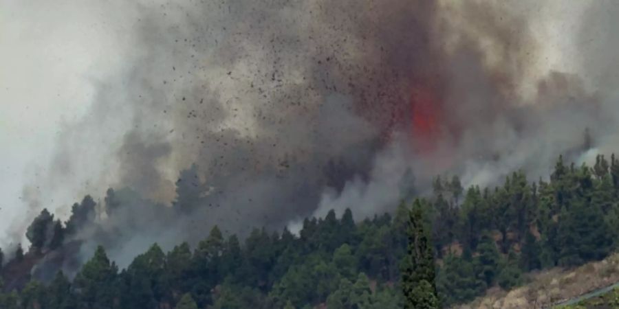 Ausbruch des Vulkans Cumbre Vieja auf La Palma