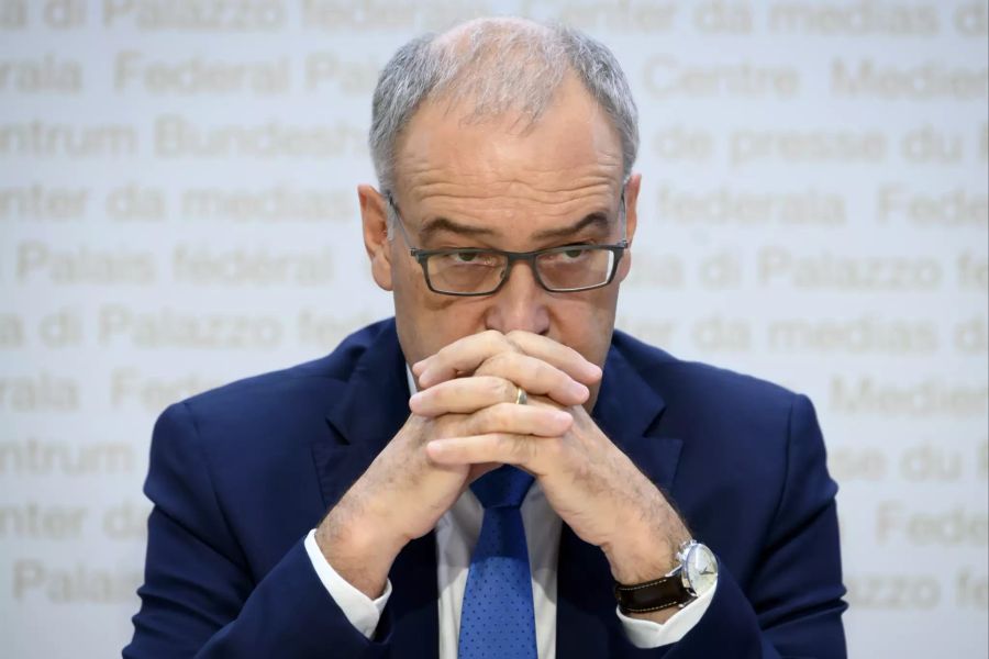 Bundesrat Medienkonferenz Parmelin