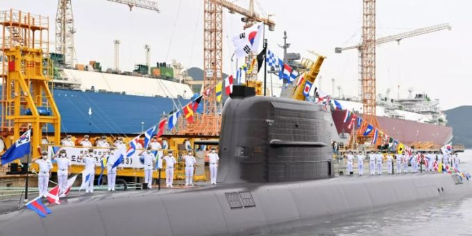 Südkoreas Rakete wurde von einem U-Boot abgefeuert. Südkorea