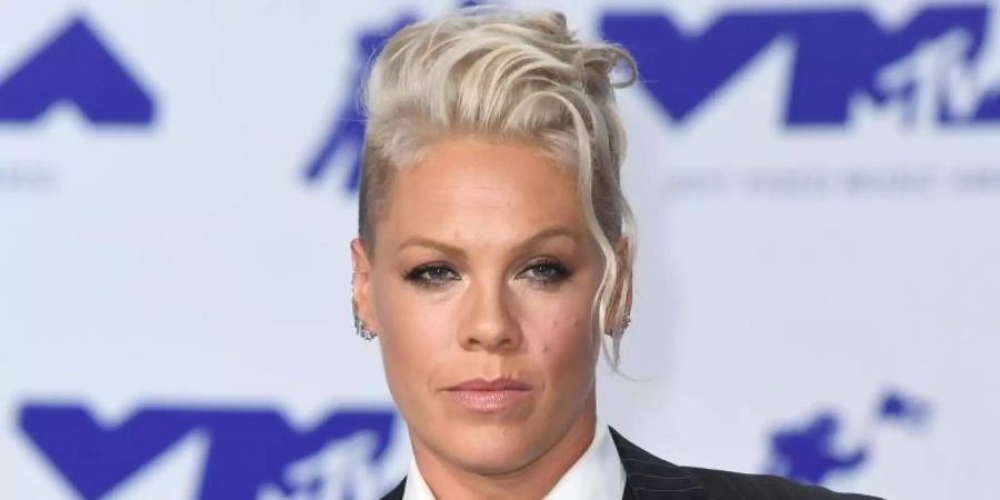 Pink, Sängerin aus den USA, kommt zur Verleihung der MTV Video Music Awards. (Archivbild)