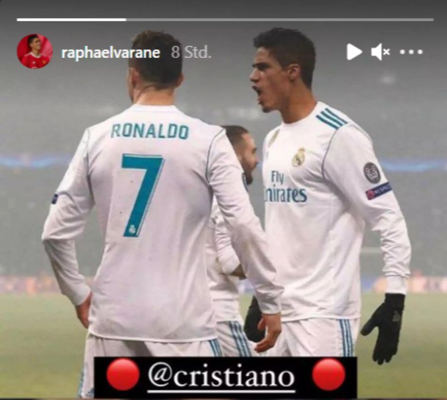 Können Raphael Varane und Ronaldo an die gemeinsamen Erfolge in Madrid anknüpfen?