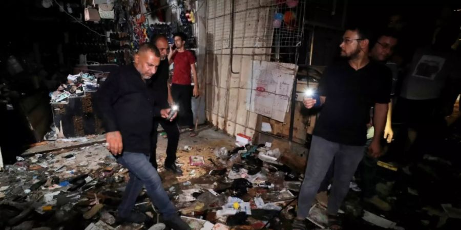 Dschihadistenmiliz IS reklamiert Anschlag auf Markt in Bagdad für sich