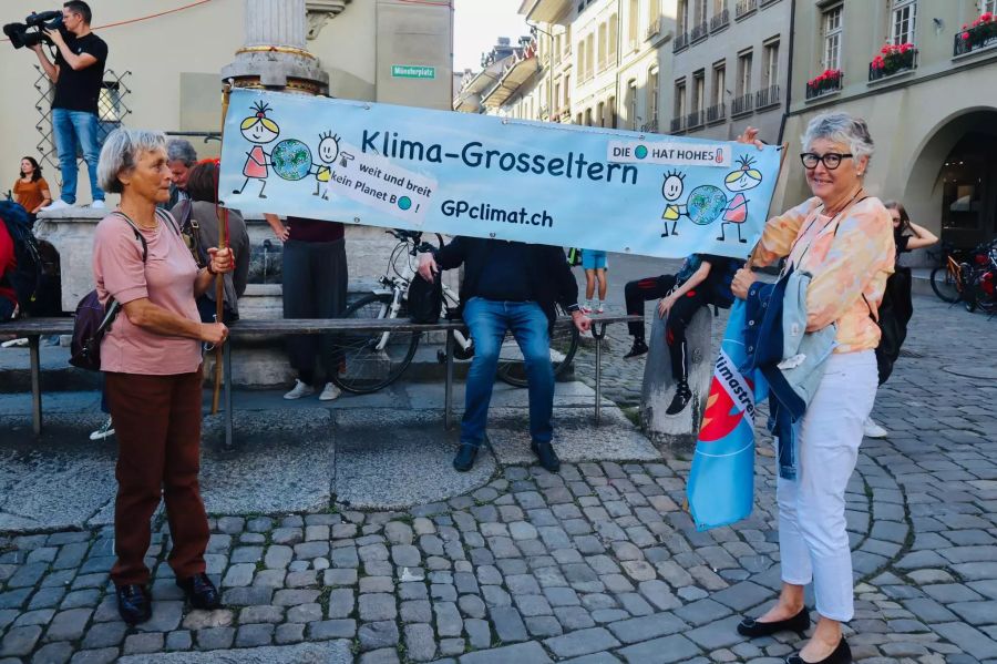 Nicht nur die Jungen unterstützten die Bewegung.