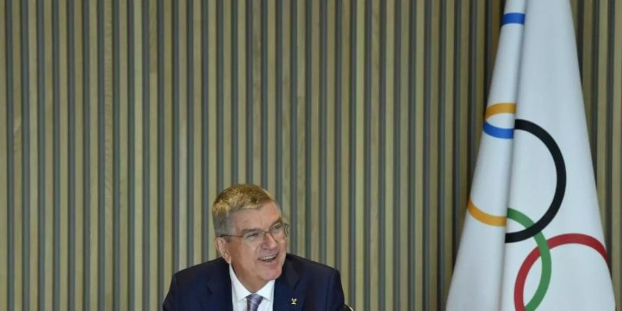 Thomas Bach ist der Präsident des Internationalen Olympischen Komitees (IOC). Foto: Christophe Moratal/IOC/dpa