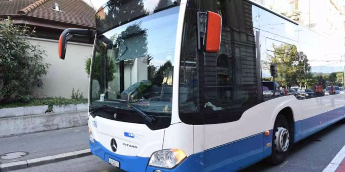 Ein Bus der VBL in Luzern. VBL Bus